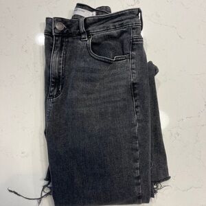 Garage Black Flare/Wide Leg Jeans